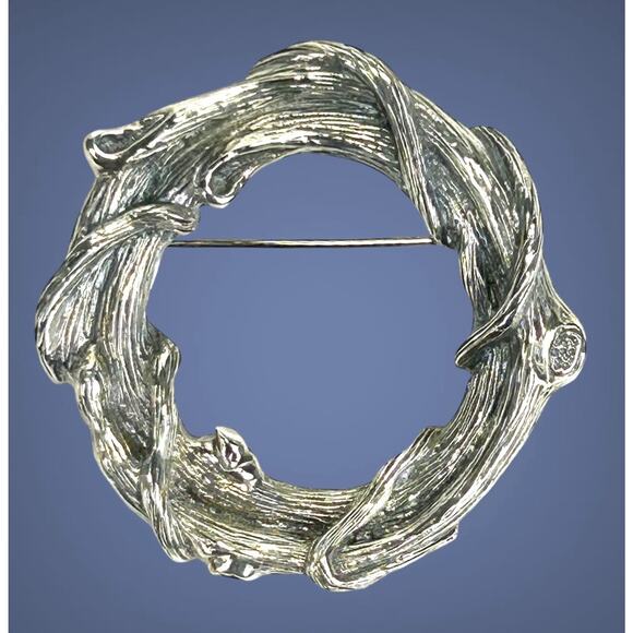 Vtg Mignon Faget Brooch Pin Fences Retired 1996 Collection 925 Sterling Silver - Picture 1 of 15